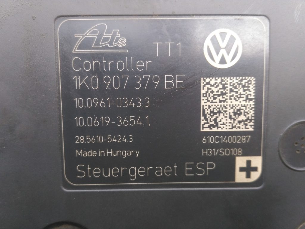 Блок ESP АБС ASR Skoda Octavia A5