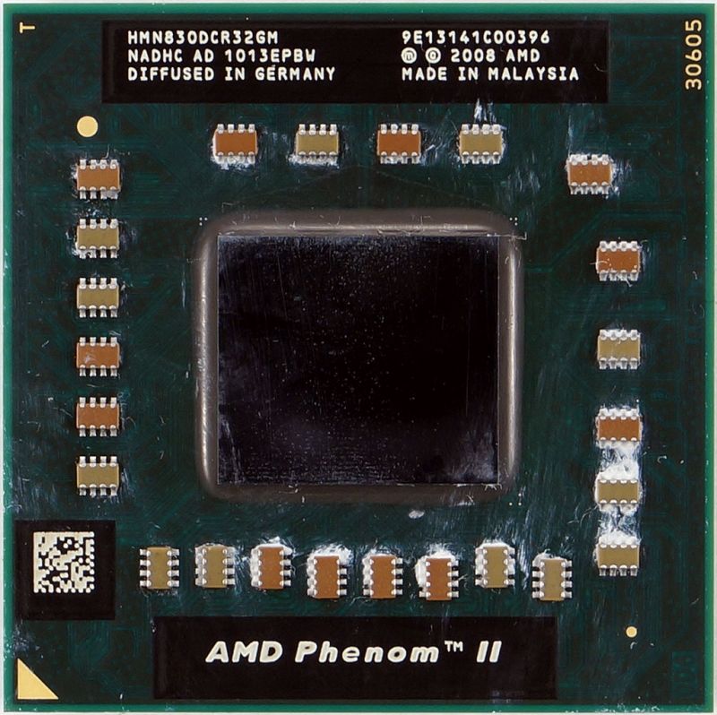 Процессор для ноутбука Phenom II Triple-Core Mobile N830